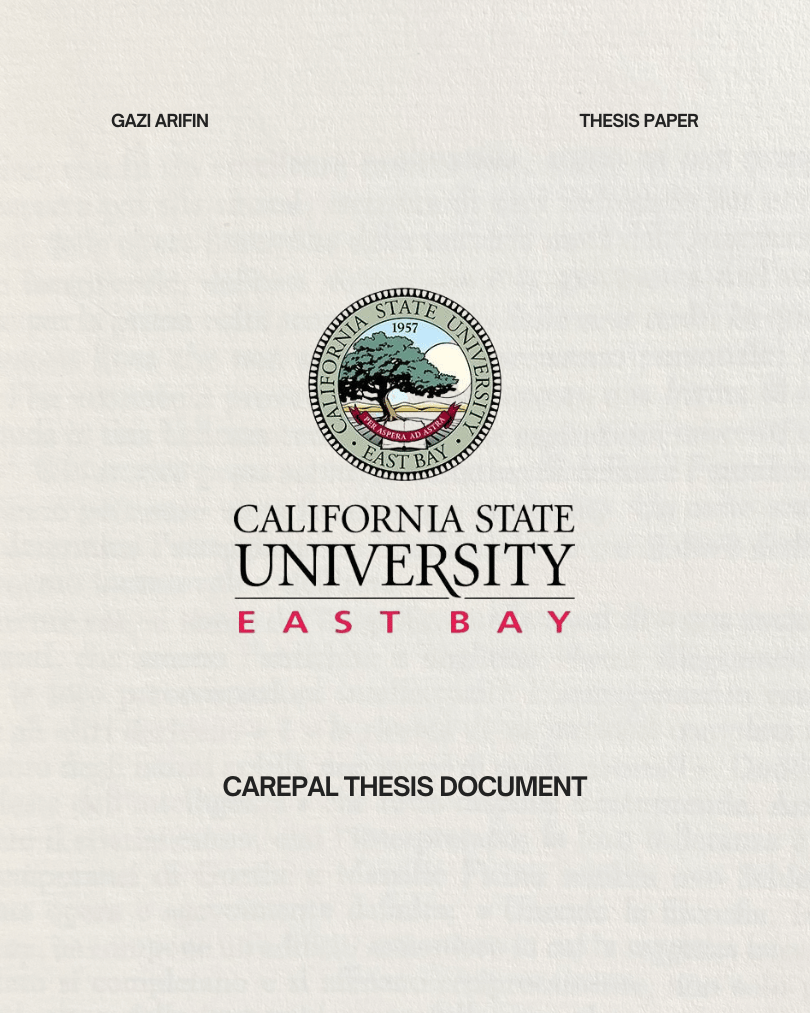 CarePal Thesis Document cover