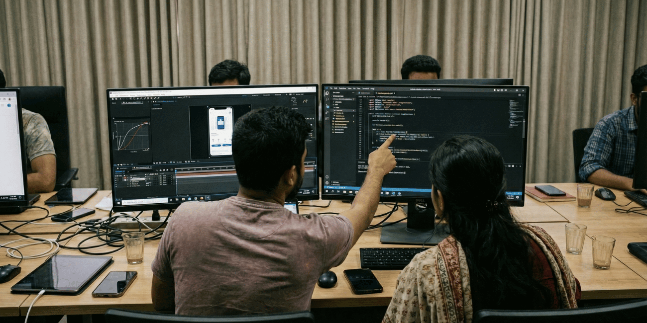 In-person team collaboration