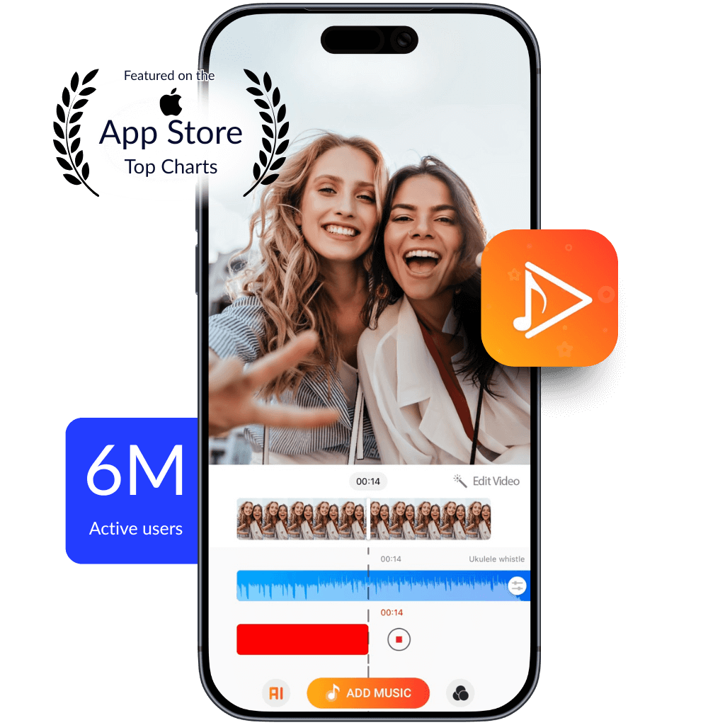 Add Music to Video app