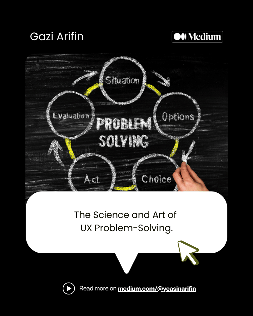 The Science and Art of UX Problem-Solving cover