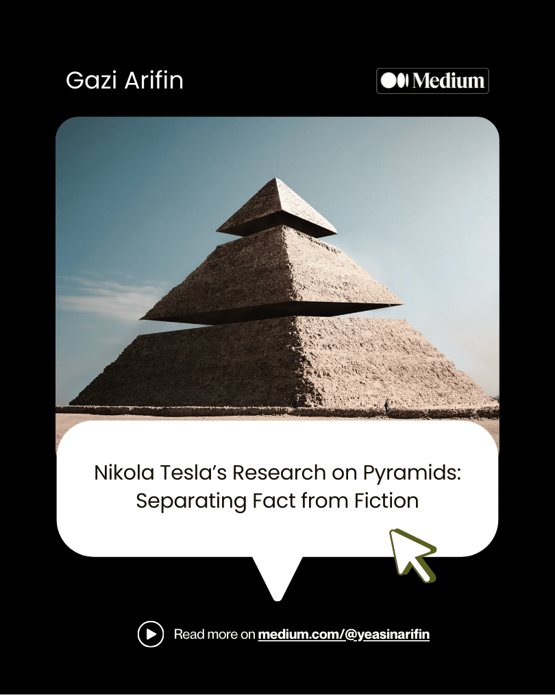 Nikola Tesla's Research on Pyramids cover